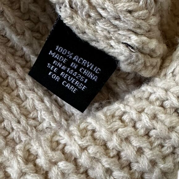 Moon & Madison Stone Knit Crop Pullover Sweater Women's Size Medium | 40-17-3 - Picture 4 of 6